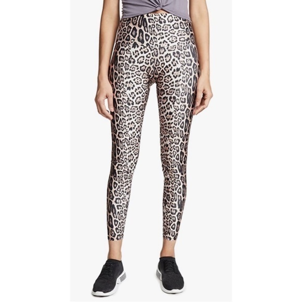 Onzie High Basic Midi Leggings‎ Leopard Print Medium/Large